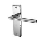 Frelan Hardware Delta Poignée de Porte Interieur en Chrome Poli 180 x 50 mm