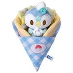 Takara Tomy Pokemon Poke Piece Crepe Plush Swaddle Piplup