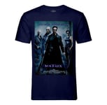 T-Shirt Homme Col Rond The Matrix Affiche Film Keenu Reeves Cinema