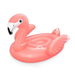 Bestway Bouée à chevaucher pour Enfants Fancy Flamingo - 128 cm x 110 cm x 87 cm - Rose