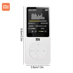 XIAOMI-Lecteur MP3,Radio FM,Bluetooth,Affichage Numérique,MultiXXL,Lecteur MP4,Baladeur Audio de Poche,Lecture de Musique - Type WHITE