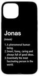 iPhone 15 Plus Jonas Name Definition Funny Dictionary Case