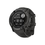 Garmin Instinct 2X Solar - fiberförstärkta polymerer - Ja smart klocka med band - 64 MB - grafit