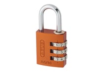  ABUS Mechanical 145/20 20mm Aluminium Combination Padlock Random Colour 46626 A