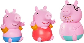 TOOMIES E73159 Tomy Peppa, Daddy Pig, Peppa  George Squirters, Baby, Kids Toys