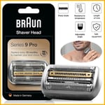 Braun Series 9 Pro Electric Shaver Head, Replacement Shaving Part Compatible Wit