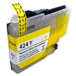 LC424 Yellow Compatible Ink Cartridge For Brother DCP-J1200W Printers