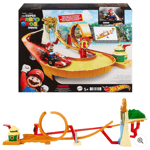 Hot Wheels Super Mario Movie Jungle Kingdom Raceway Playset