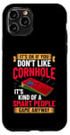 Coque pour iPhone 11 Pro Jeu de cornhole amusant lancer compétition sportive