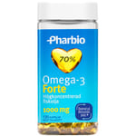 Pharbio Forte Omega 3 Kapsel, 120 st