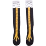 Crazy Funny Chicken Legs Feet Mid-Calf 17,7 i strumpor, Funny