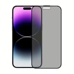 Skärmskydd iPhone 16 Pro Max Heltäckande Privacy Härdat Glas