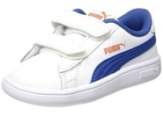 New Puma Unisex's Smash V2 L V Inf Low-Top Sneakers Trainers Size UK 5 Infant