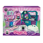 Pinypon - Terrific Mansion | Maison-malette, Jeu avec Surprises et Accessoires phosphorescents, inclut Une Figurine de sorcière, pour garçons et Filles à partir de 4 Ans,