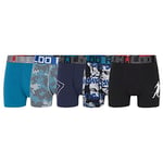 CR7 Cristiano Ronaldo Boy's Cr7 5-pack Boy's Cotton Trunks, Multicolour, 13-15Y UK