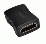 Neuf Plaqué Or HDMI Femelle à Raccord Commutateur Adaptateur Convertisseur #240