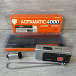 Agfa Agfamatic 4000 Pocket Sensor Film Camera FILM-110 DDR 70s Opened Never Used