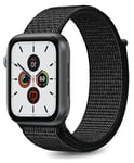 Puro Apple Watch rem - S/M og M/L - Nylon - 38-41 mm - Sort