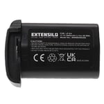 EXTENSILO Batterie compatible avec Canon EOS 1D X Mark 2 appareil photo, reflex numérique (2600mAh, 11,1V, Li-ion)