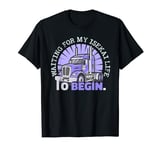 Truck-Kun Waiting for My Isekai Life to Begin Isekai Anime T-Shirt