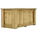 Prolenta Premium - inlife Jardinière surélevée 100x50x50 cm Bois de pin imprégné - Brun