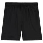 Short de Sport Enfant Short Sport Court à Cordon Gym Running Foot Rugby Basket Vêtement Mixte Sportswear Garçon Fille Taille Elastique 4-14 Ans (Noir, 4-5 Ans)