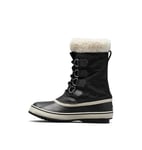 Sorel Femme Winter Carnival Boot WP Bottes de Neige imperméables, Black/Stone Collection 2024/2025, 43 EU