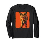 Jackal dog costume for man and woman Long Sleeve T-Shirt