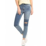 GAP 1969 Patchwork True Skinny Super High Rise Jeans W28 Tall LN101 KK 05