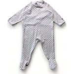 Pyjamas / Chemises de nuit Petit Bateau  Pyjama bébé Blanc - 12 mois