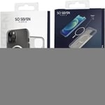 SO SEVEN MAG CASE COQUE TRANSPARENTE IPHONE 13 PRO MAX