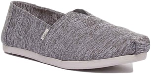 Toms Repreve Recycle Recycled Vegan Slip On Shoes In Blue Size UK 3 - 8