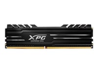 Xpg Gammix D10 - Ddr4 - Modul - 16 Gb - Dimm 288-Pin - 1800 Mhz / Pc4-28800 - Cl19 - 1.35 V - Ej Buffrad - Icke Ecc - Svart