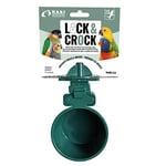 Hari Lock & Crock Gamelle pour Nourriture et Eau, Accessoire pour Cage à Oiseaux, Petit