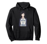 Hanukkah Jewish Anime Girl This Is My Pajamakah Pullover Hoodie