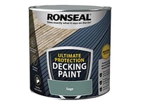 Ronseal Ultimate DECKING Paint SAGE 2.5L