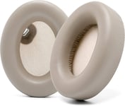 Coussinets Extra épais pour Casque Sony WH1000XM4 par Wicked Cushions - Cuir Souple, Mousse à mémoire de Luxe à Isolation phonique, Fonctionne avec capteur d'oreille | Beige