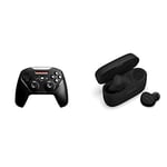 SteelSeries Nimbus+ iOS Wireless Gaming Controller - iPhone, iOS, iPad, Apple TV - 50+ Hour Battery Life + Jabra Elite 5 True Wireless In Ear Bluetooth Earbuds with Hybrid Active Noise Cancellation
