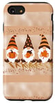 Coque pour iPhone SE (2020) / 7 / 8 Automne Automne Gnomes Étui pour téléphone Moderne Pastel Mignon Beige