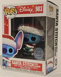 Funko Pop Disney Santa Stitch With Scrump 983 