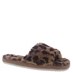 Skechers Femme Toboggan Confortable Wild Night Chausson, Fourrure synthétique Marron Clair, 38 EU