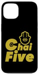 iPhone 13 Hamsa Hand Chai Five Jewish Star Of David Hebrew Good Luck Case