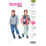 Burda 9267 - Jakke & Vest EUR: 110-140, US: 5-10