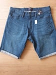 36 Waist Limited Edition Mens Denim Shorts Marks And Spencer