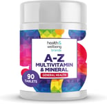 A-Z Multivitamin and Minerals Tablets, Vitamins for Men'S and Women'S, 23 High S