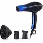 Sèche-cheveux Orbegozo SE2085 2200 W Noir Noir/Bleu