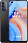 Reno4 Noir Spatial Smartphone débloqué 5G-128 Go-8 Go de RAM -Batterie 4020 mAh avec Technologie de Charge Rapide SuperVOOC 2.0/65W-USB-C-Android 10-Téléphone Portable.[U623]