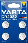 Varta CR2032 Lithium Coin 4 Pack