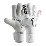 Rinat Gant de Gardien de But Kratos Turf WHT Adulte Blanc Taille 7