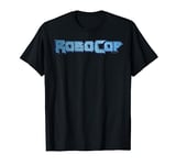 RoboCop Turquoise Block Letter Movie Logo T-Shirt